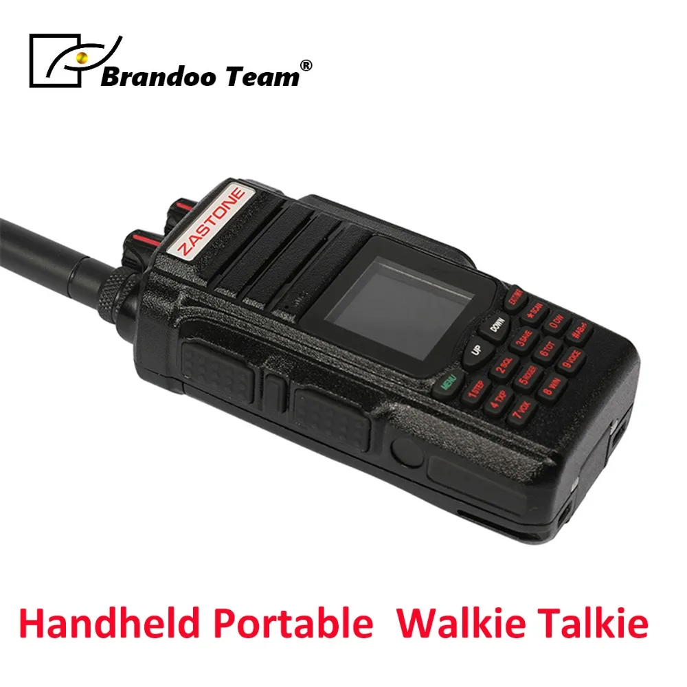

Two way Radio Portable Walkie Talkie UHF VHF 10W Radio 2800mAh 999CH Ham Radio,free shipping