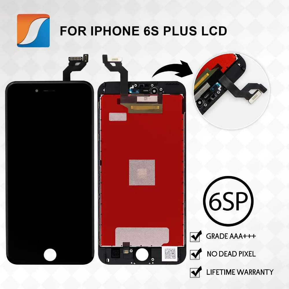 

20PCS/LOT For iPhone 6S Plus LCD With 3D Force Touch Screen Assembly 100% Tested Pantalla Display Replacement Free Shipping