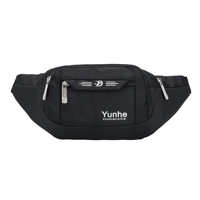 

New Men's Shoulder Bag Casual Pockets Waterproof Printing Male Female Sports Waist Pack Crossbody Package For Women Mini Pouch