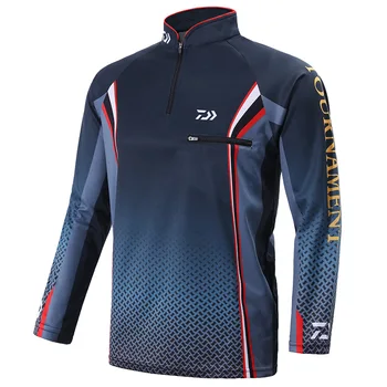 

New Arrive DAIWA Shirt Fishing Clothing Professional Fishing Shirts Long Sleeve UPF 50+ Breathable Quick Dry Fishing Clothes