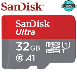 Карта памяти SanDisk 16 GB 128 GB 64 GB 98 МБ/с. 32 GB Micro sd card A1 Class10 UHS-1 флэш-карты памяти Microsd TF/sd карты s для планшета