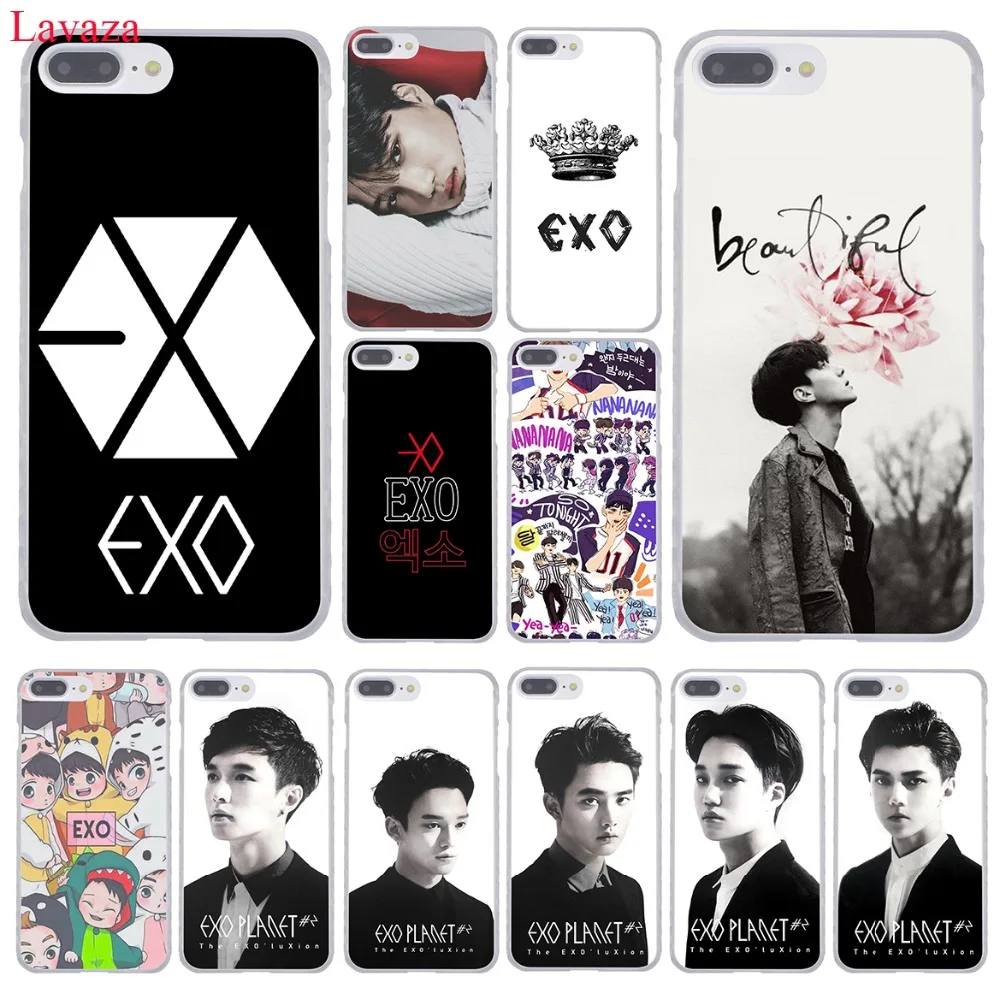 Жесткий чехол для телефона Lavaza Kpop exo Lucky one iPhone XR XS X 11 Pro Max 10 7 8 6S 5 5S SE 4S 4|phone cases|case acase