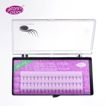 

5 boxes/lot 0.07mm C&D Curl Thickness Faux Silk Lashes 8-15mm 6D silk Fake False Eyelashes High Quality Makeup Extension