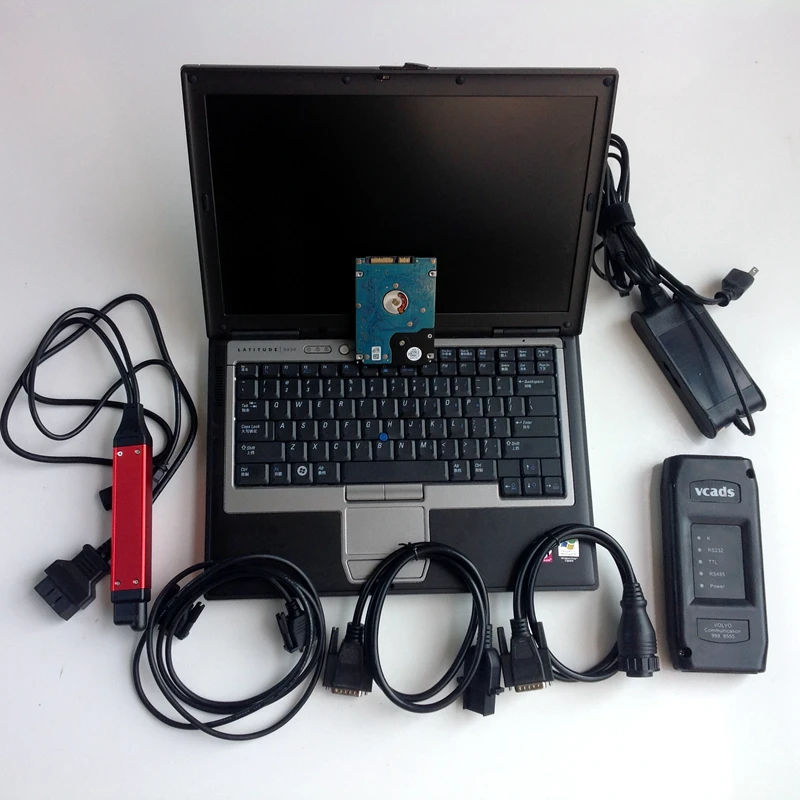 

2019 vci3 V2.31 Scanner SDP3 wifi for Scania Heavy Duty and VCADS Pro 2.40 for Volvo Truck Diagnostic 2in1 one laptop D630