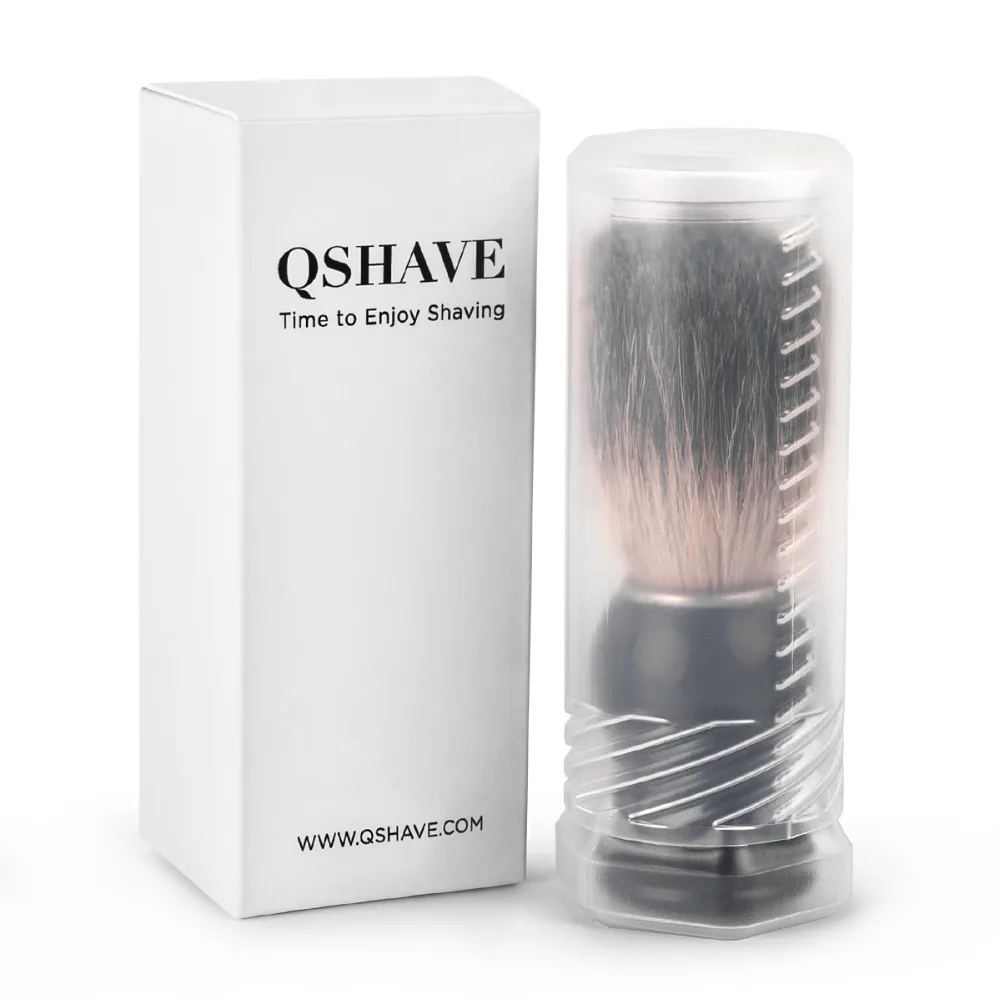 QSHAVE бритвенная щетка Дорожный Чехол-держатель подходит для большинства бритвенных щеток(щетка в комплект не входит