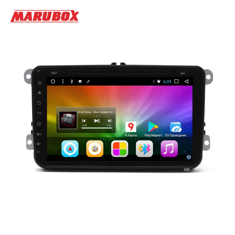 Универсальная магнитола для Volkswagen на ОС Android 7.1.2 Marubox 8A801DT8 Автомобильный