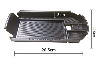 

Car Accessories Center Armrest Storage Box Glove Box Tray Storage Box for TOYOTA C-HR CHR 2016 2017 Auto Styling