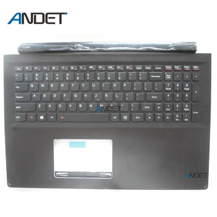 

New Original for Lenovo Flex 2 Pro 15 80FL 80K8 Edge 15 80H1 80K9 1580 Palmrest Upper C Cover US Keyboard 5CB0G91191 5CB0G91194