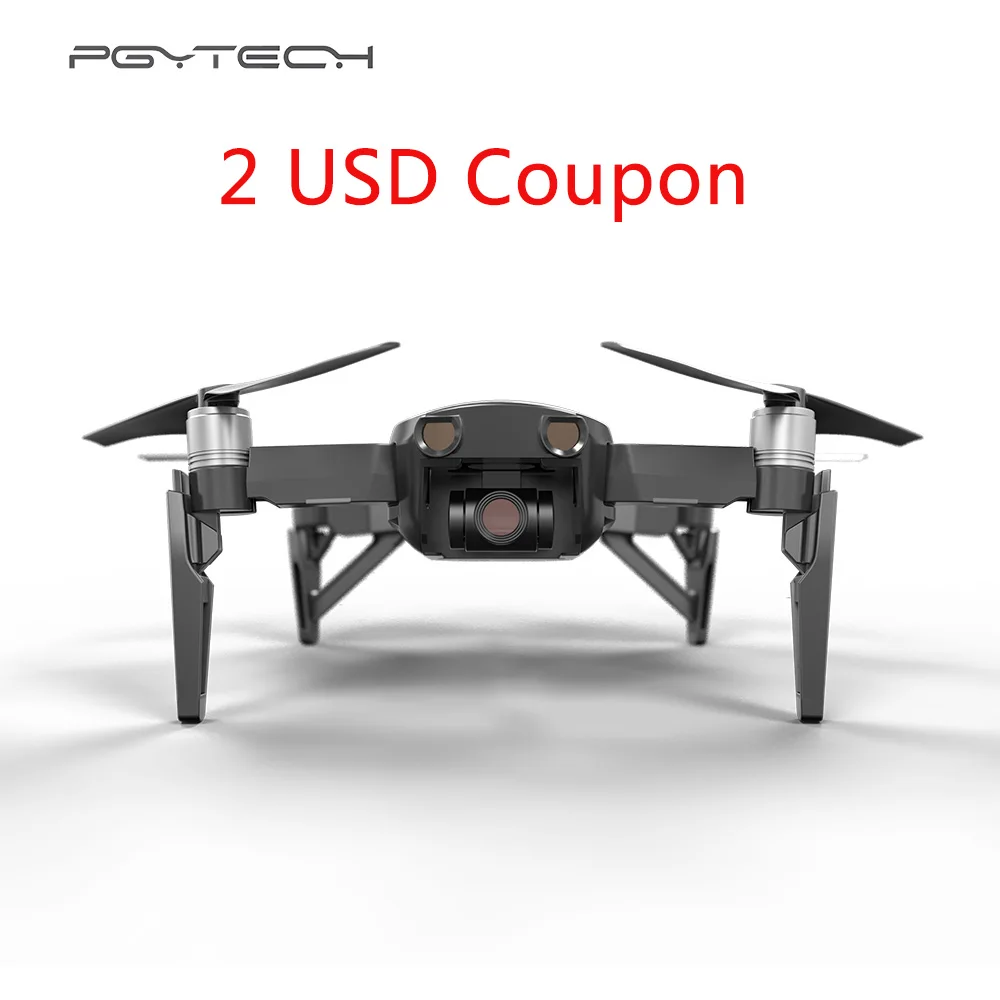 PGYTECH DJI Mavic Air Landing Gear Leg Extended Support Protector Extension Replacement Fit for DJI Mavic AIR Drone Accessories PGYTECH DJI Mavic Air Landing Gear Leg Extended Support Protector Extension Replacement Fit for DJI Mavic AIR Drone Accessories