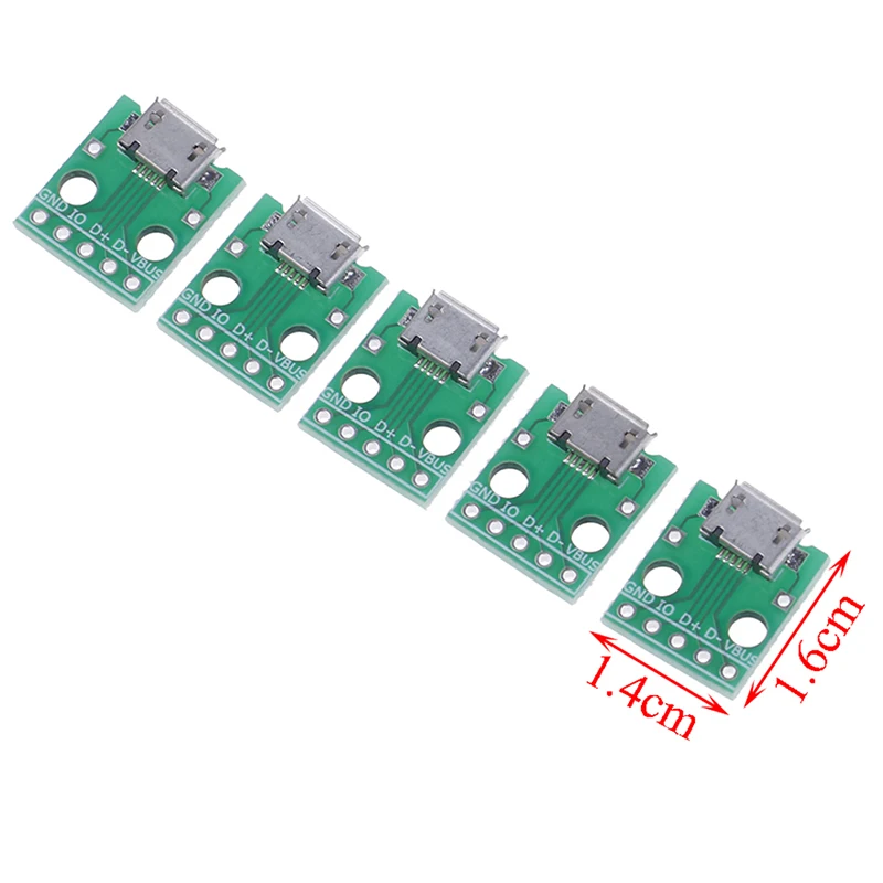 Новая горячая распродажа 5pin гнездовой разъем для микро флеш накопителя USB DIP