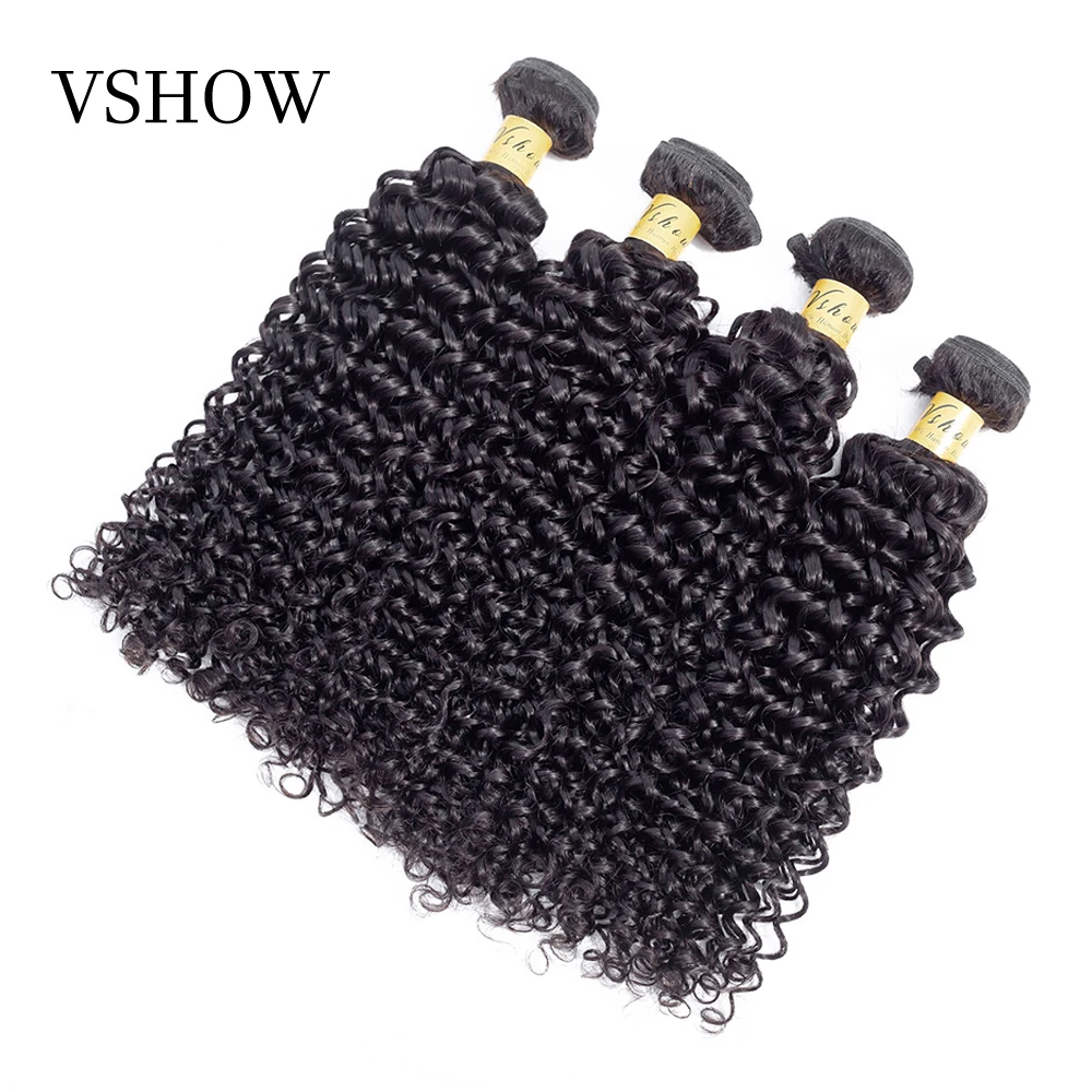 

Brazilian Water Wave Bundles 100% Human Hair Extensions Remy Hair Weave Bundles 10"-26" Natural Color VSHOW Hair Weaves