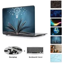 Transparent Crystal Case Pour Apple Macbook Pro 13 15 Avec Retina A1502 A1466 Mélanger Motif Couverture Pour Air 11 ”12” Nouveau Mac 12”