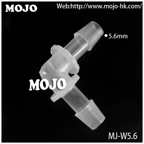 

Free shipping!!MJ-W5.6 Elbow brabed type 5.6mm min out diameter pipe connector (10pcs/lots)