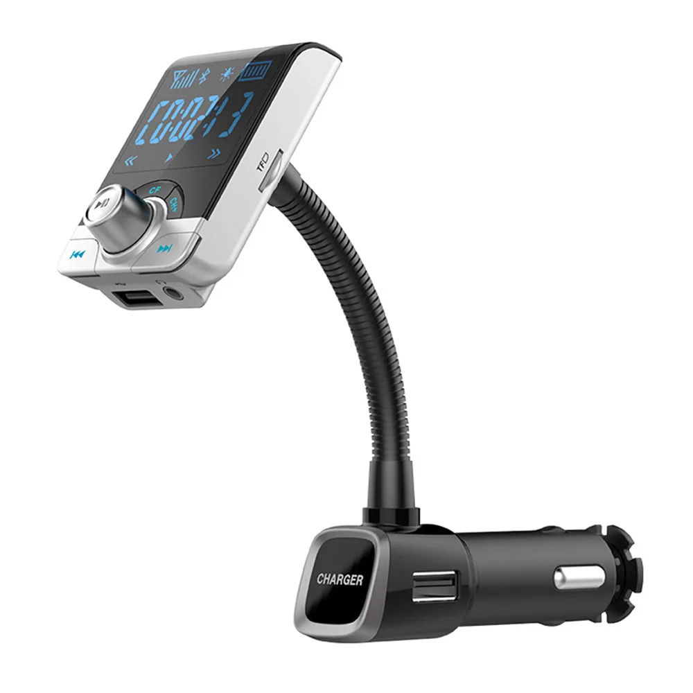 Беспроводной fm-передатчик автомобильный комплект громкой связи Bluetooth 4,0 A2DP музыкальный плеер Aux Выход 5 V 3.1A Dual USB Зарядное устройство Поддержка TF SD карты