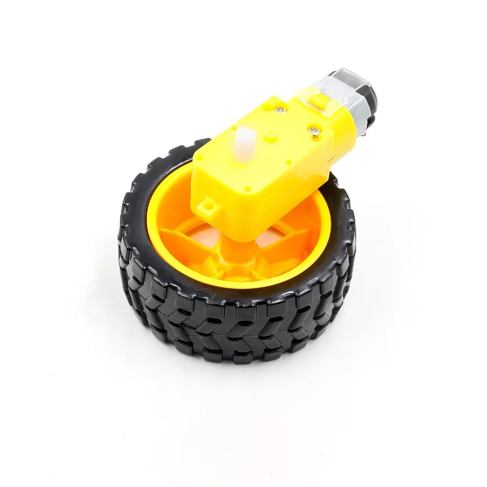 TT Мотор умный автомобиль робот мотор редуктор Diy комплект колеса двигатель для
