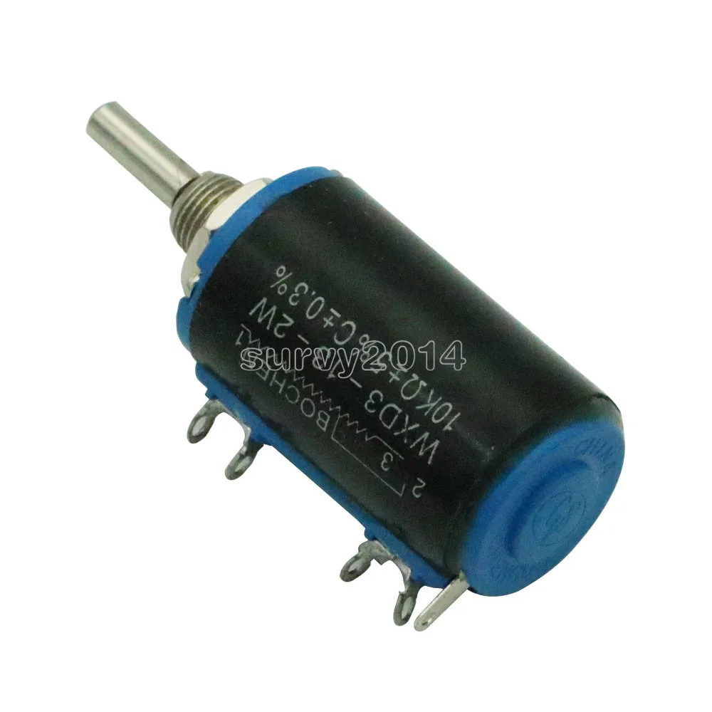 

WXD3-13 2W WXD3-13-2W Rotary Side Rotary Multi-Turn Wirewound Linear Potentiometers 10K ohm Diy Kit Electronic