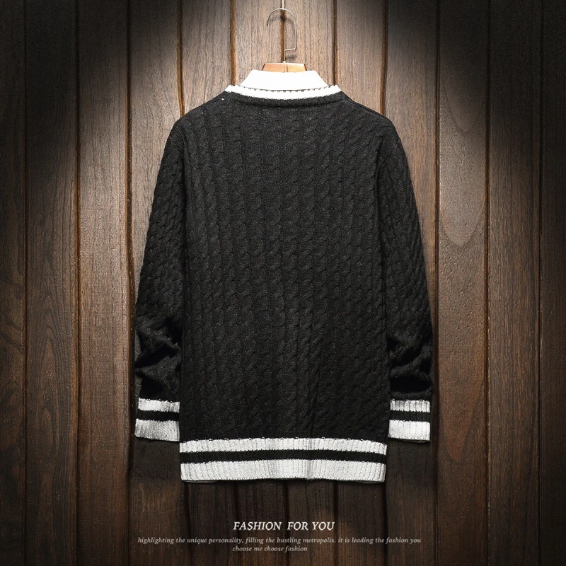 Christmas Men Sweaters Winter Clothes 2019 Plus Size Asian M-4XL 5XL 6XL Japan Style Casual Standard Designer Pullovers Christmas Men Sweaters Winter Clothes 2019 Plus Size Asian M-4XL 5XL 6XL Japan Style Casual Standard Designer Pullovers