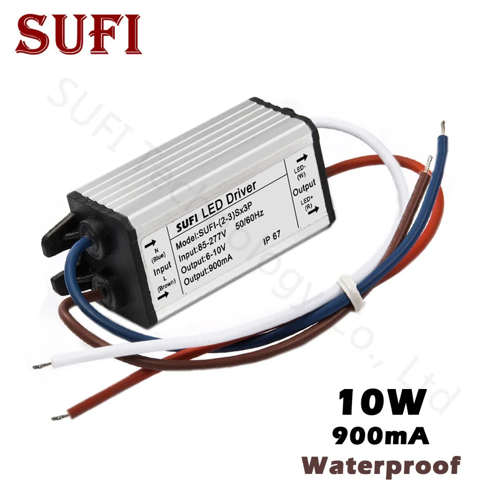 Constant Current 900mA 2 3Sx3P Convert AC 85 277V To DC 6 12V