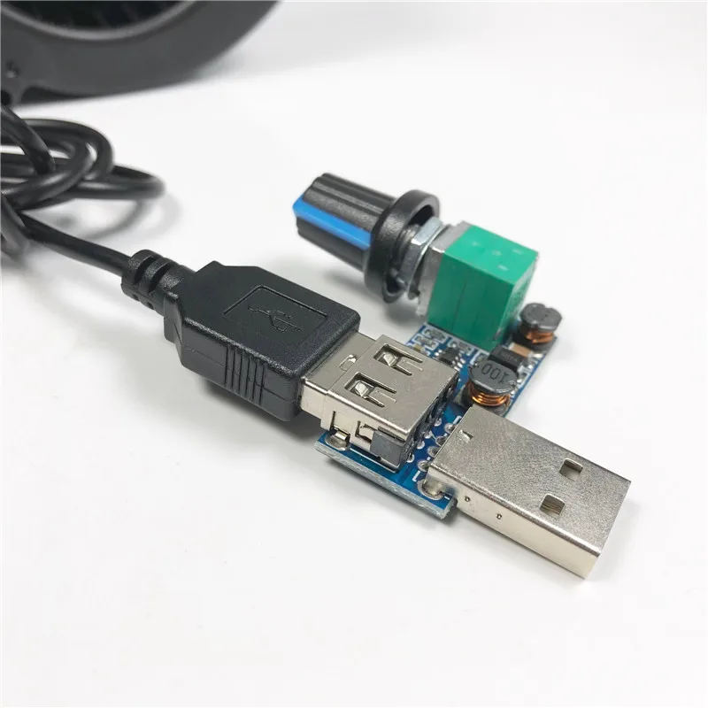 9733 барбекю воздуходувка деревянный вентилятор для 5 В USB Высокая мощность с