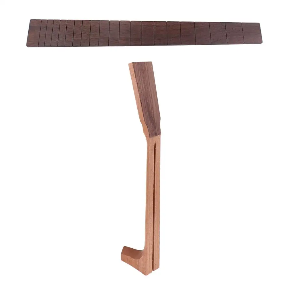 DIY Acoustic Guitar Neck Mahogany Neck + Rosewood 20 Frets Fingerboard for Luthiers Supplies DIY Projects or Replacement