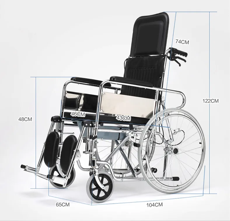 Lightweight portable manual font b wheelchair b font for font b disabled b font people