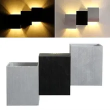 2 шт светодиодный настенный светильник(бра) декоративное крепление лампы лампочка теплый белый 2 Вт