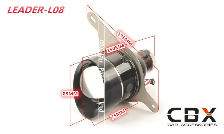 CBX super bright hid projector lens foglight L08 for Trumpchi GS4 size