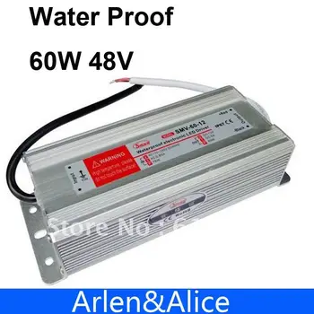 

60W 48V 1.25A Waterproof outdoor Single Output Switching power supply AC TO DC SMPS