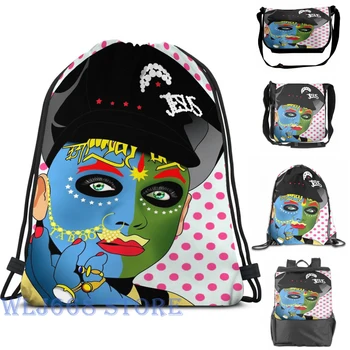 

Funny graphic print shoulder Bags women leigh bowery Single shoulder backpack travel for men Gym Bag