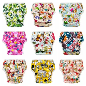 

Infant Children Baby Boys Girls Cute Pattern Swimwear Swimming Trunks Shorts Leakproof Reusable Adjustable Boys Girls Swimwear