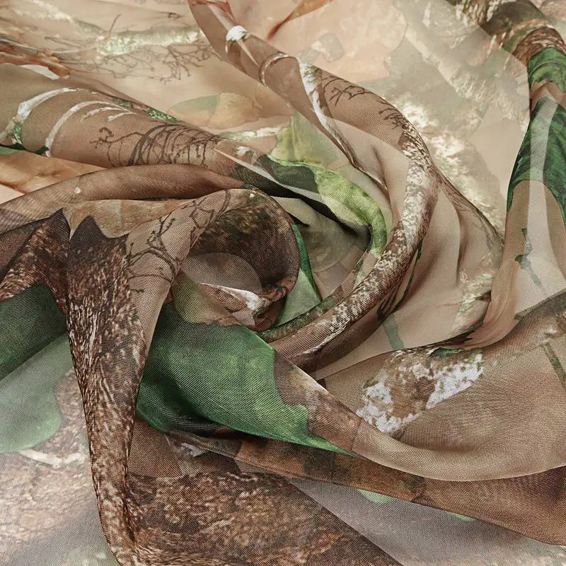 Камуфляжная сетка камуфляжная ткань скрытая птицы приманка охота Лесной поход