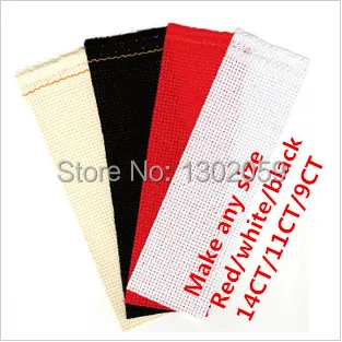 

Free Shipping Cross Stitch 100X50cm Or Make Any Size Aida Cloth Available Canvas Embroidery Fabric