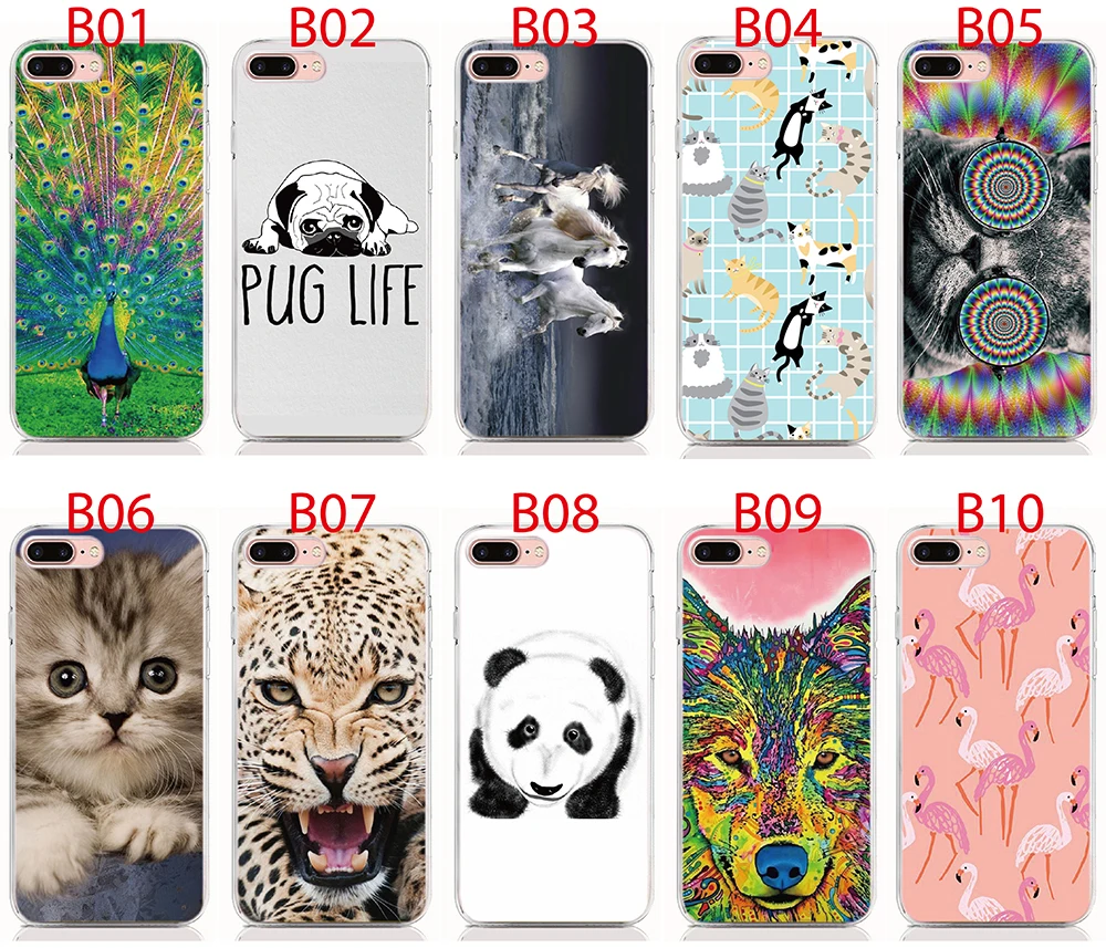Для Doogee MIX2 X60L X70 X55 X53 X50 X30 Mix 4G Чехол Мягкий ТПУ силиконовый принт Фламинго узор