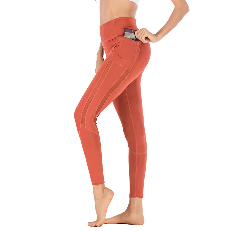 

Sexy Pocket Bandage Women Leggings Hip High Waist Push Up Workout Female Leggings Elasticity Run Sports Casual Pants Clothes