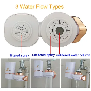 Tap water purifier  Kitchen Faucet Washable Ceramic Percolator Mini Water Filter Filtro Rust Bacteria Removal Replacement Filter 1