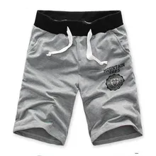 Горячая Распродажа, удобные спортивные мужские шорты, спортивные пляжные брюки для бега, свободные короткие стильные однотонные мужские брюки