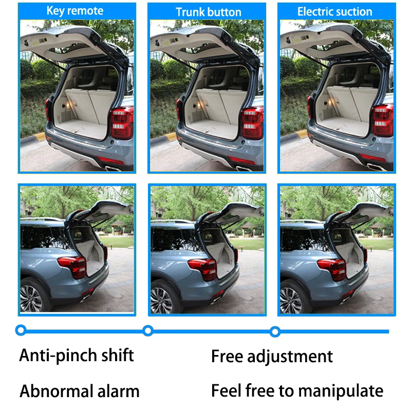 LiTangLee Car Electric Tail Gate Lift Tailgate Assist System For BMW 5 Series G30 G31 2017 2018 Remote Control Trunk Lid