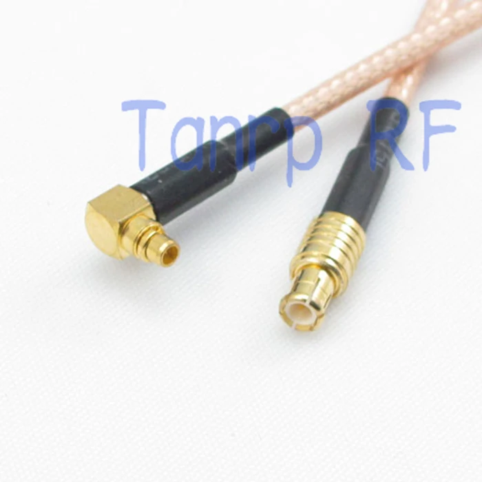 

6in MMCX male right angle to MCX male plug RF adapter connector 15CM Pigtail coaxial jumper cable RG316 extension cable
