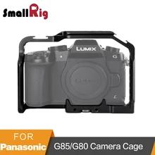 Gaiola para Panasonic Lumix SmallRig DMC-G85/G80 Multi-função de Gaiola com Trilhos Superior e Lateral DA NATO e Dois Sapata fria-1950