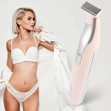 Электрический Женский Эпилятор бритвы для удаления волос машина для мытья тела бритвенный Нож сухой тип батареи Мужская бритва