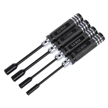 

Metal Hex Key Socket Screw Drivers Wrench for RC Models 4.0mm 5.5mm 7.0mm 8.0mm