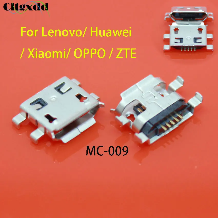 Cltgxdd 2 шт 5 контактный разъем Micro USB usb для зарядки Lenovo Huawei XIaomi OPPO ZTE ect|Соединители| |