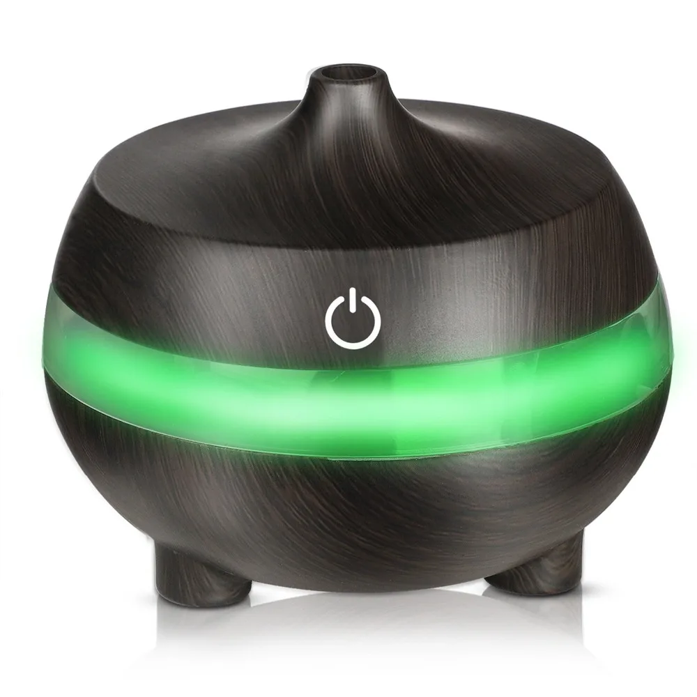 

300ML Air Ultrasonic USB Humidifier Aroma Essential Oil USB Diffuser With 7 Color LED Lights For Homd Office Mini USB Diffuser