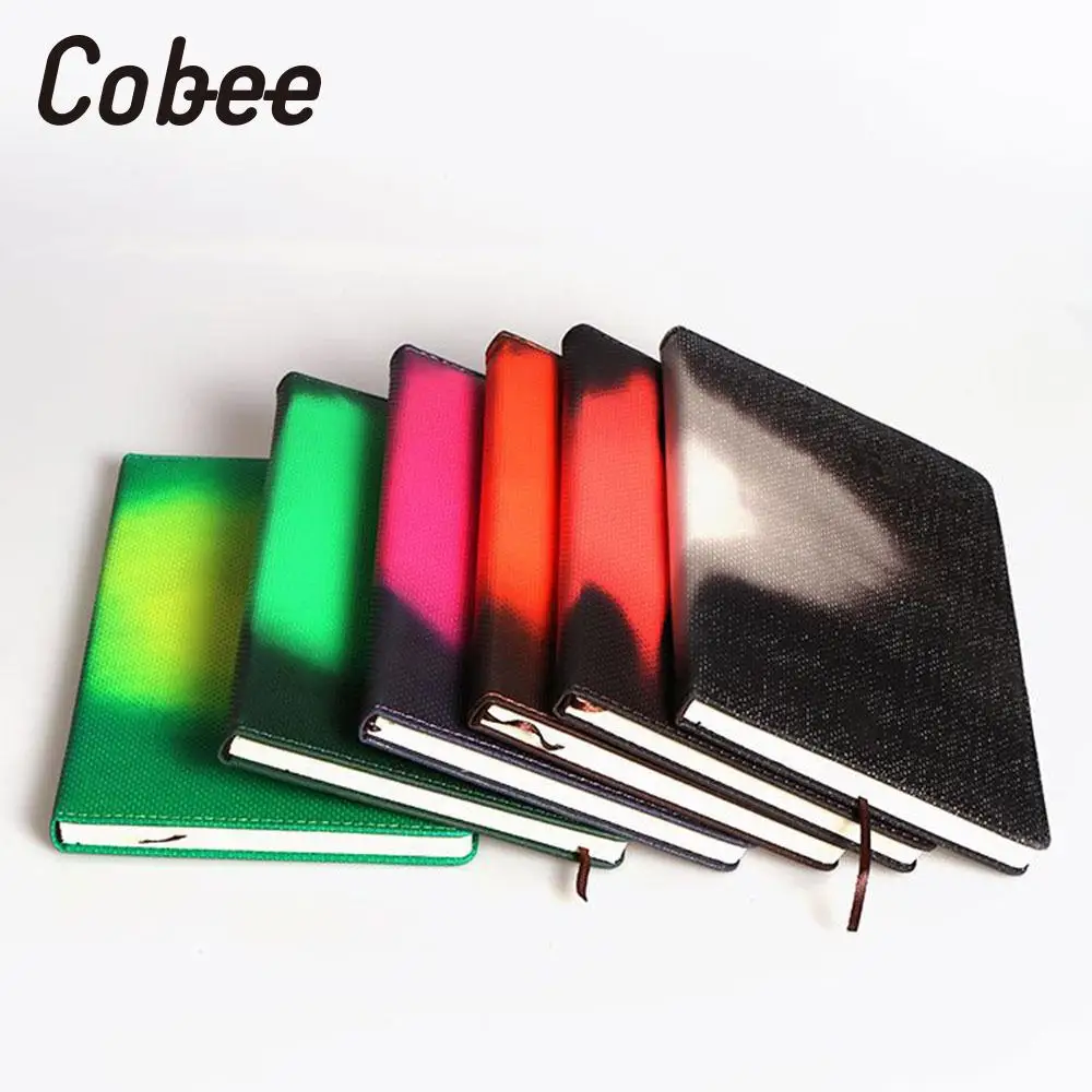 

Heat Reactive Memo Pad Heat Reactive Notepad Heat Reactive Notebook PU Leather Office Creative Colour Change Portable