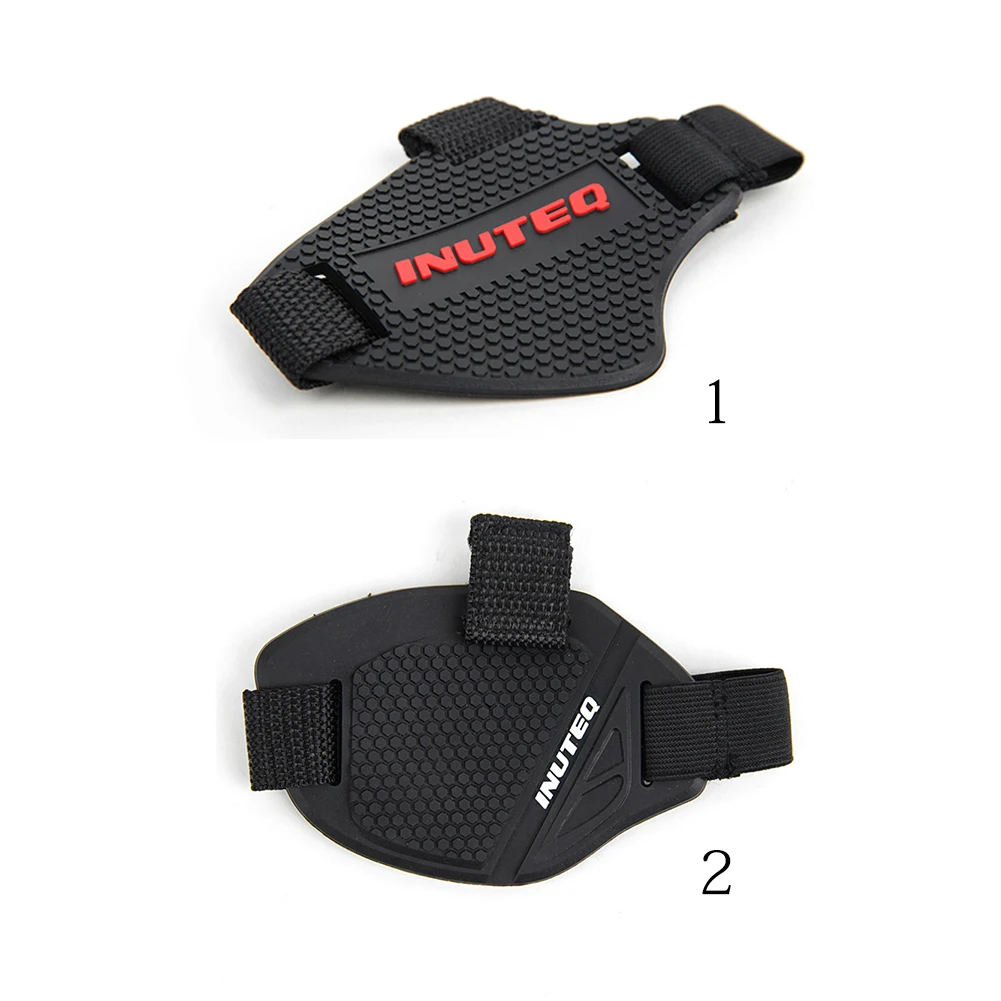 De zapatos de protección de la motocicleta palanca de cambios zapato botas de moto arranque cubierta protectora de cambio de engranaje de accesorios