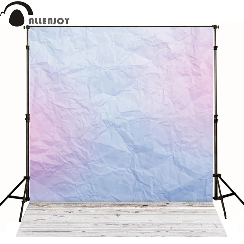 Allenjoy photography backdrops Paper crease simple colors kids photo