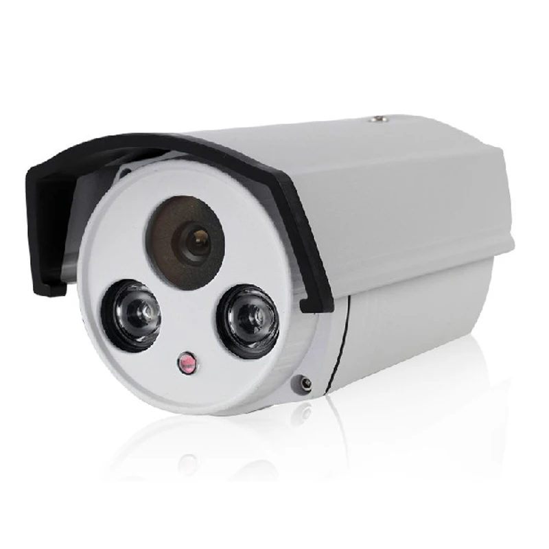 12V 2A HD 1080P 2MP IP Bullet Camera font b Outdoor b font Network 2IR Night