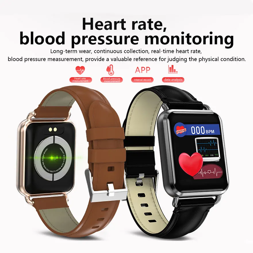 

2019 NEW Sports Smart Watch Heart Rate Blood Pressure Blood Oxygen Monitor Pedometer Fitness Tracker Men Smartwatch For Android