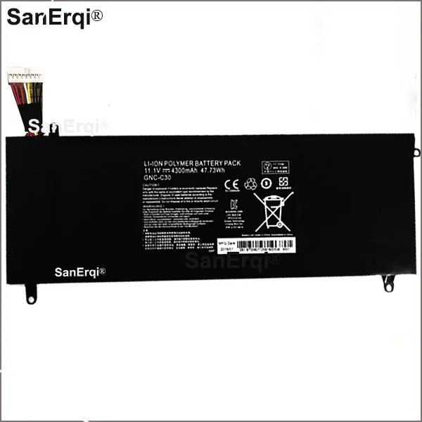 

11.1V 4300mAh 47.73Wh New Battery GNC-C30 for GIGABYTE U2442 U24F P34G V1 V2