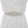 Ceinture de mariage pour femmes, Accessoires, ruban blanc cassé, ceinture pour robe de soirée, Accessoires de mariage ► Photo 1/6